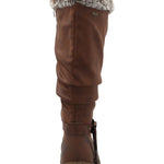 Bota Mujer Luz Café Azaleia