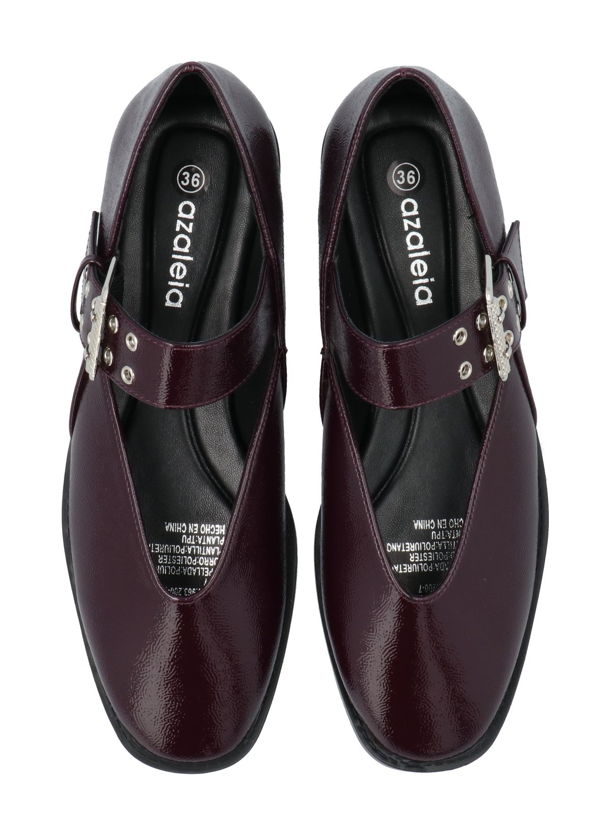 Ballerina Mujer Marie Vino Azaleia