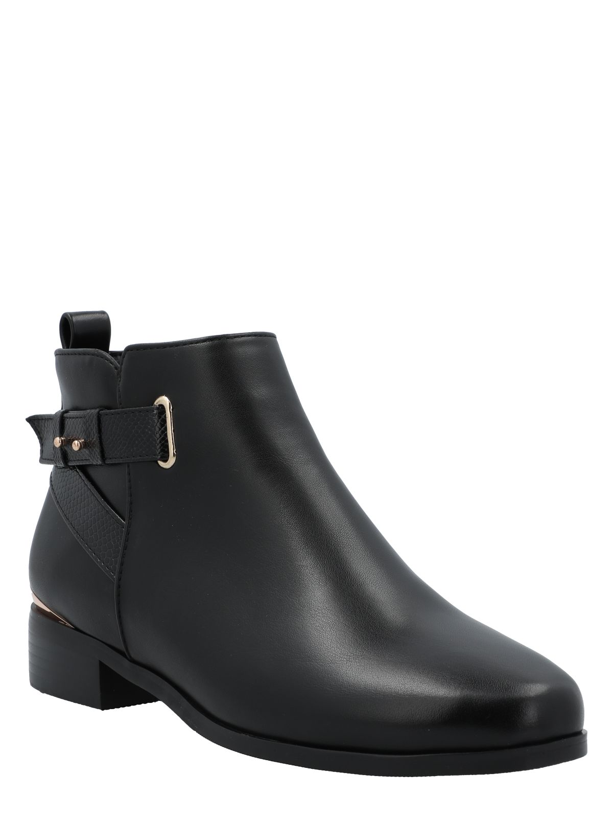 Botín Mujer Norma Negro Azaleia