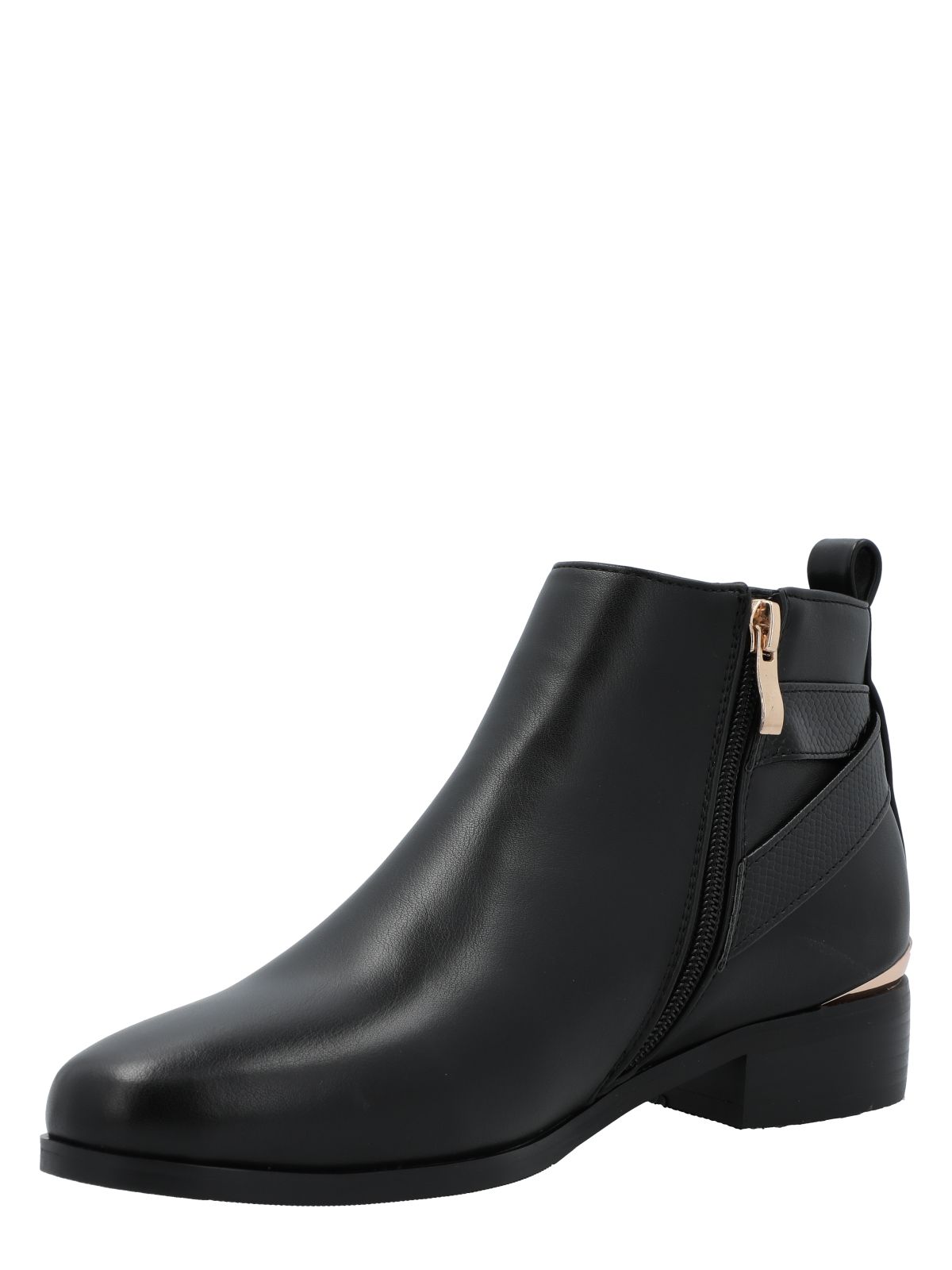 Botín Mujer Norma Negro Azaleia