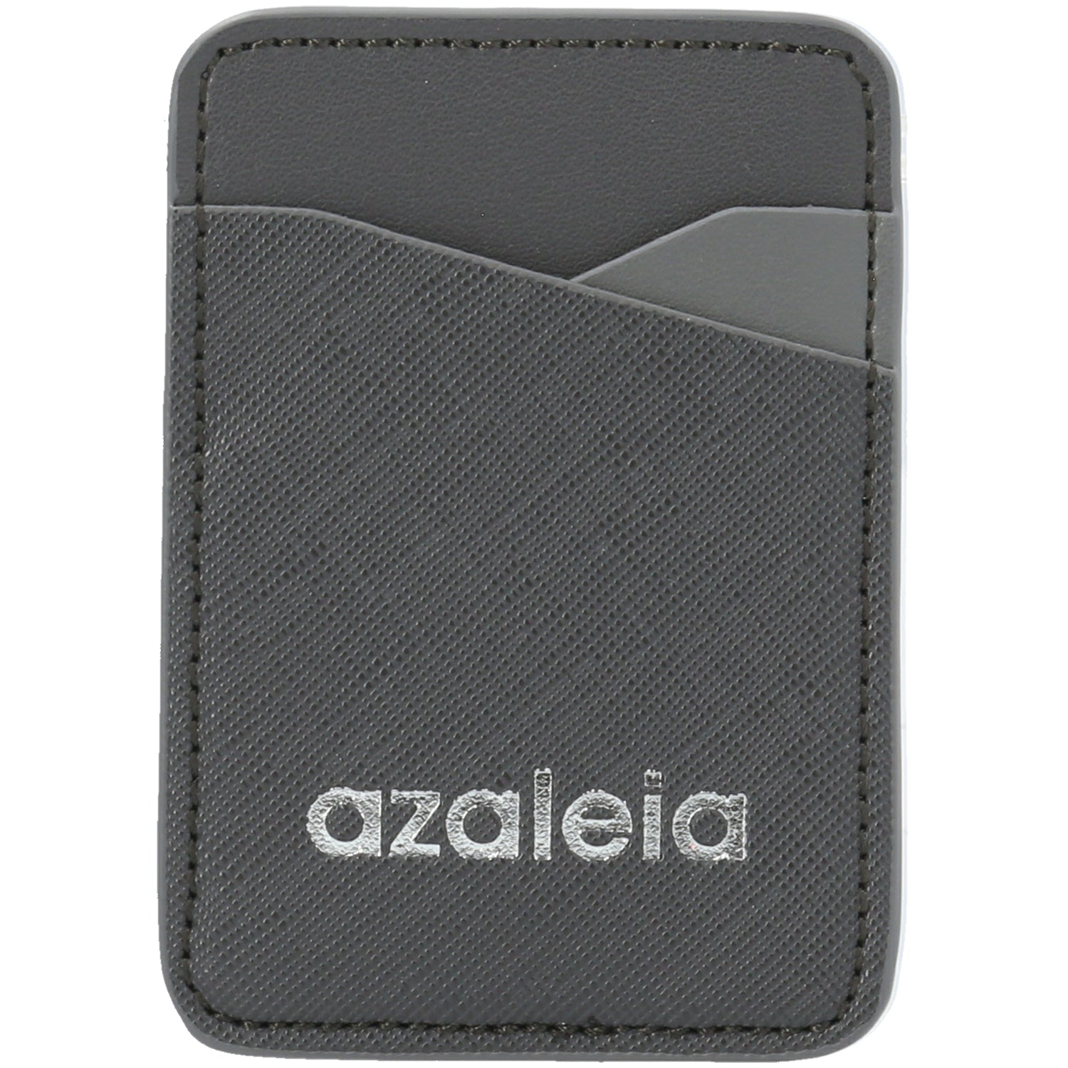 Pack estuche, tarjetero y porta celular gris Azaleia