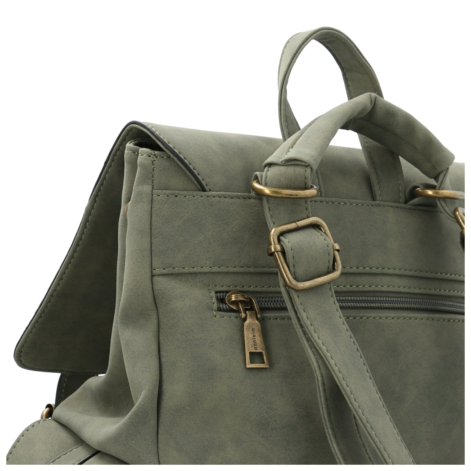 Cartera Rex Backbag Oliva Azaleia