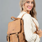 Cartera Rex Backbag Camel Azaleia