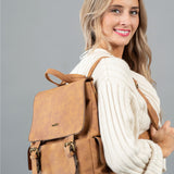 Cartera Rex Backbag Camel Azaleia