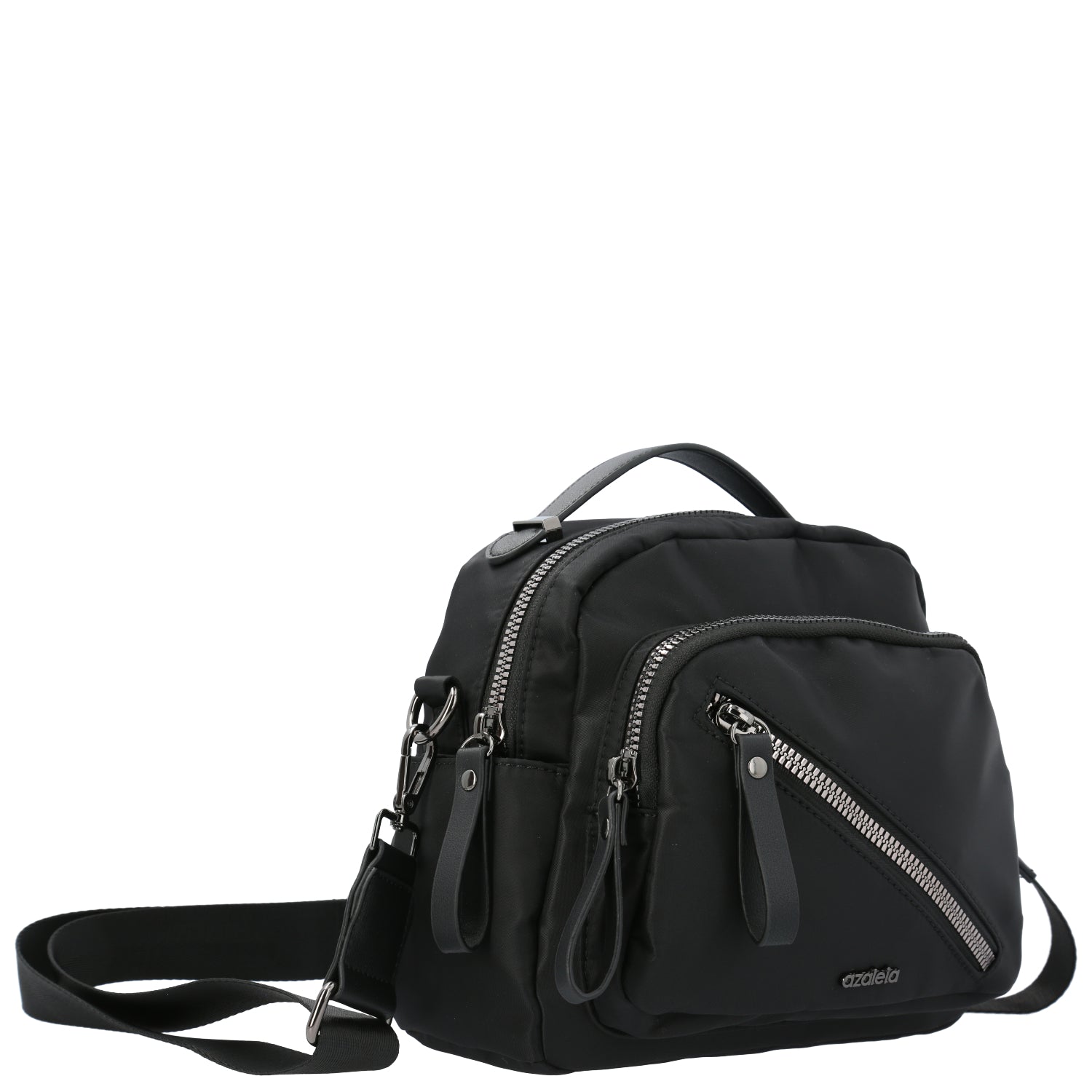 Cartera Nora Cross Negro Azaleia