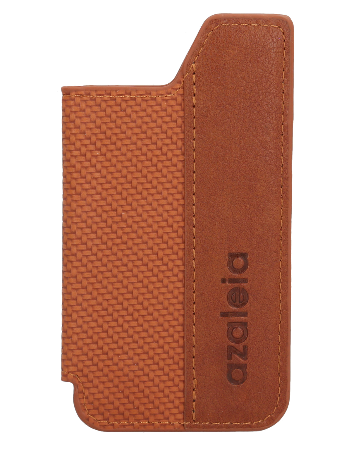 Tarjetero Phone Card Plain Café Azaleia