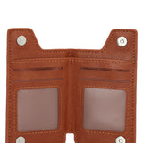 Tarjetero Phone Card Plain Café Azaleia