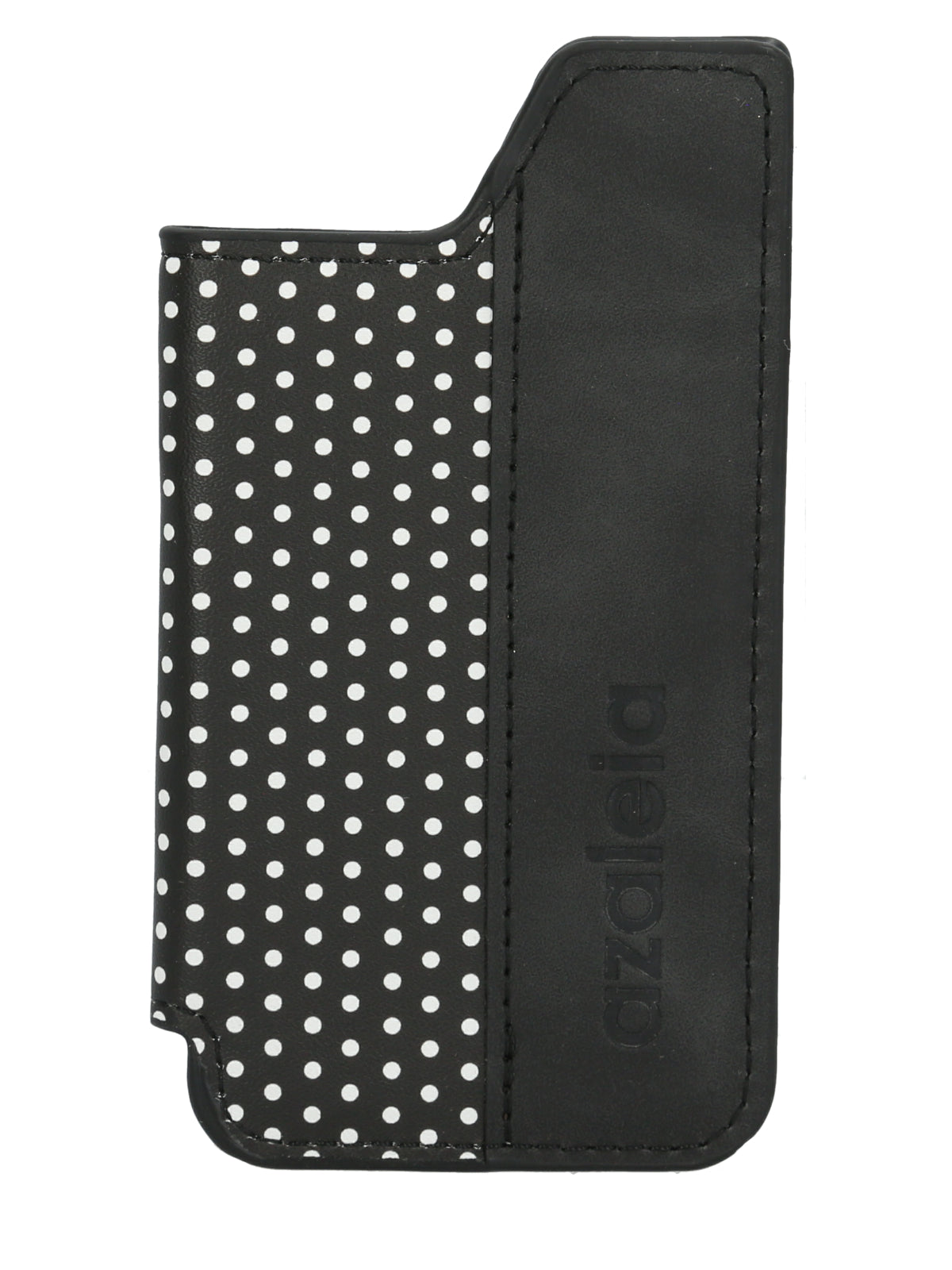 Tarjetero Phone Card Dots Negro Azaleia