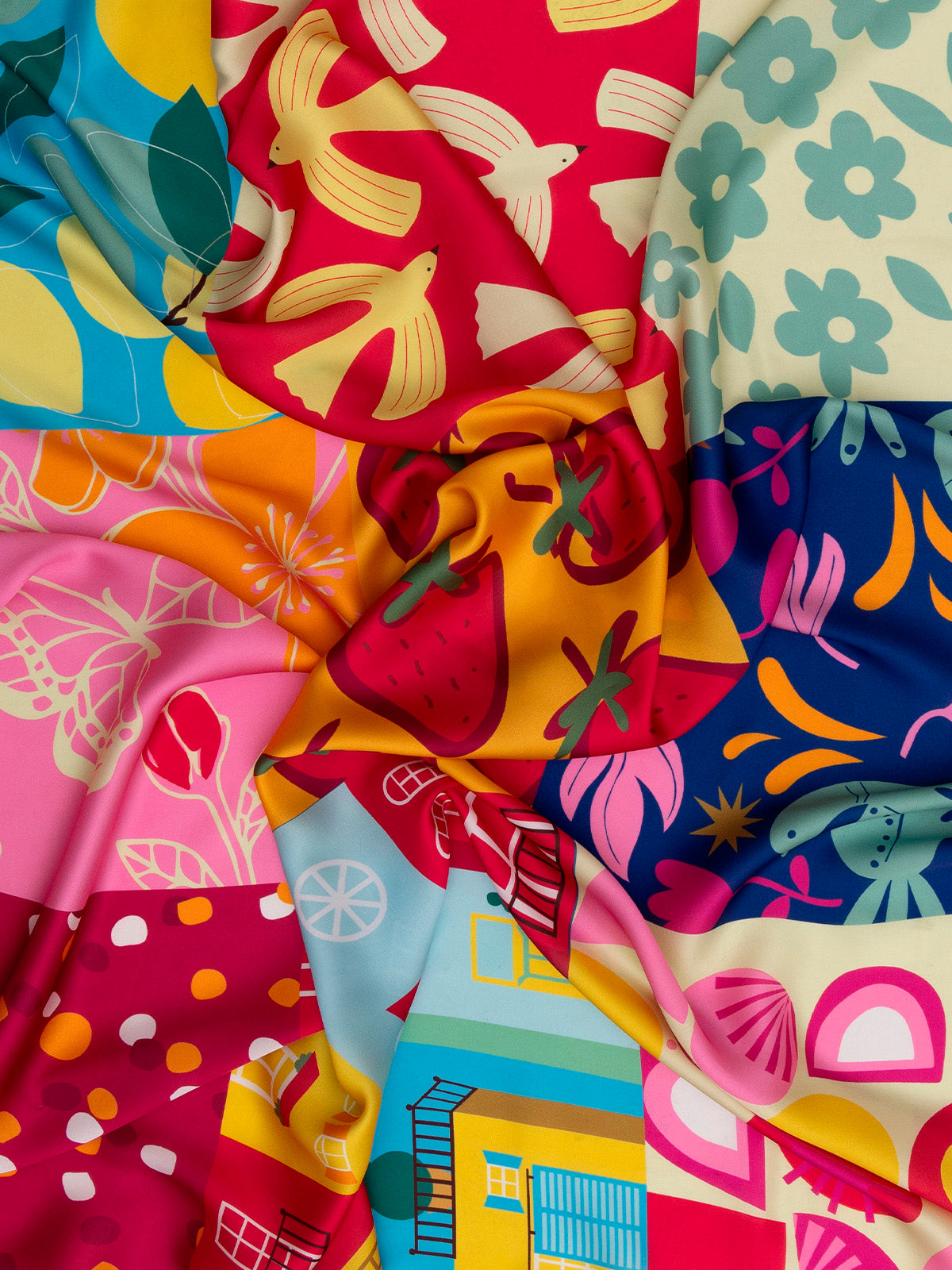 Pañuelo Trian Scarf Multi Azaleia