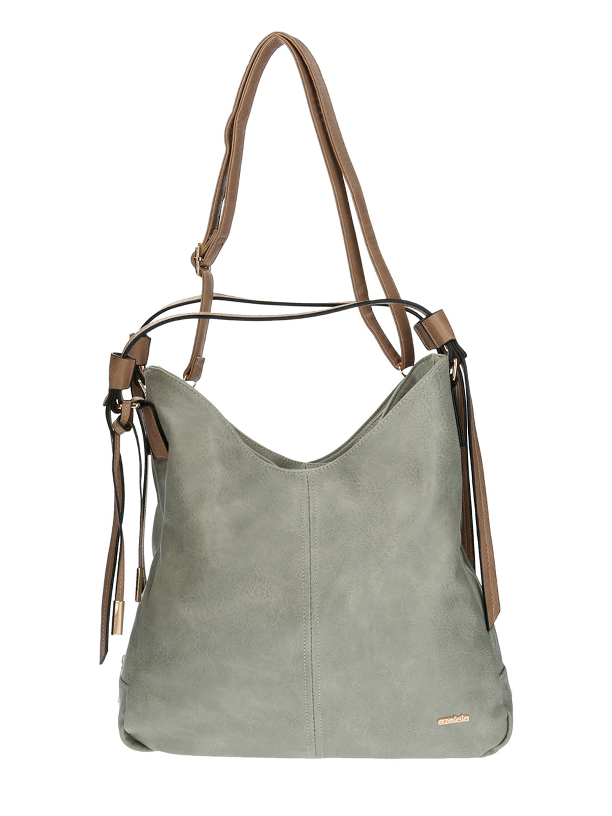 Cartera Mujer Co Giovanni Hobo Verde Azaleia