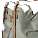 Cartera Mujer Co Giovanni Hobo Verde Azaleia