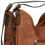 Cartera Mujer Co Giovanni Hobo Café Azaleia