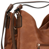 Cartera Mujer Co Giovanni Hobo Café Azaleia