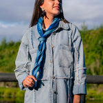 Pañuelo Mujer Iris Scarf Azul Azaleia