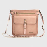 Cartera Mujer Milan Cross Rosado Azaleia