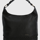 Cartera Mujer Julia Hobo Negro Azaleia