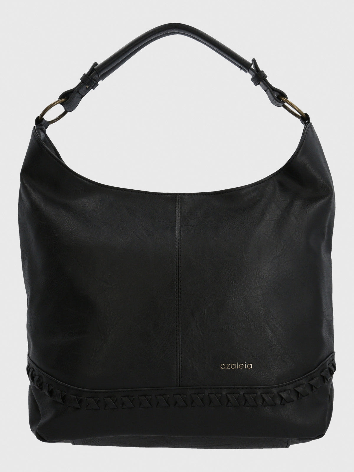 Cartera Mujer Julia Hobo Negro Azaleia