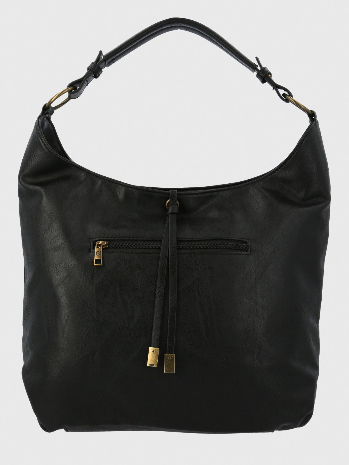Cartera Mujer Julia Hobo Negro Azaleia