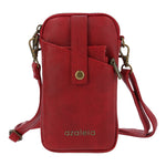 Cartera Mujer Esther Cross Rojo Azaleia
