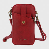 Cartera Mujer Esther Cross Rojo Azaleia