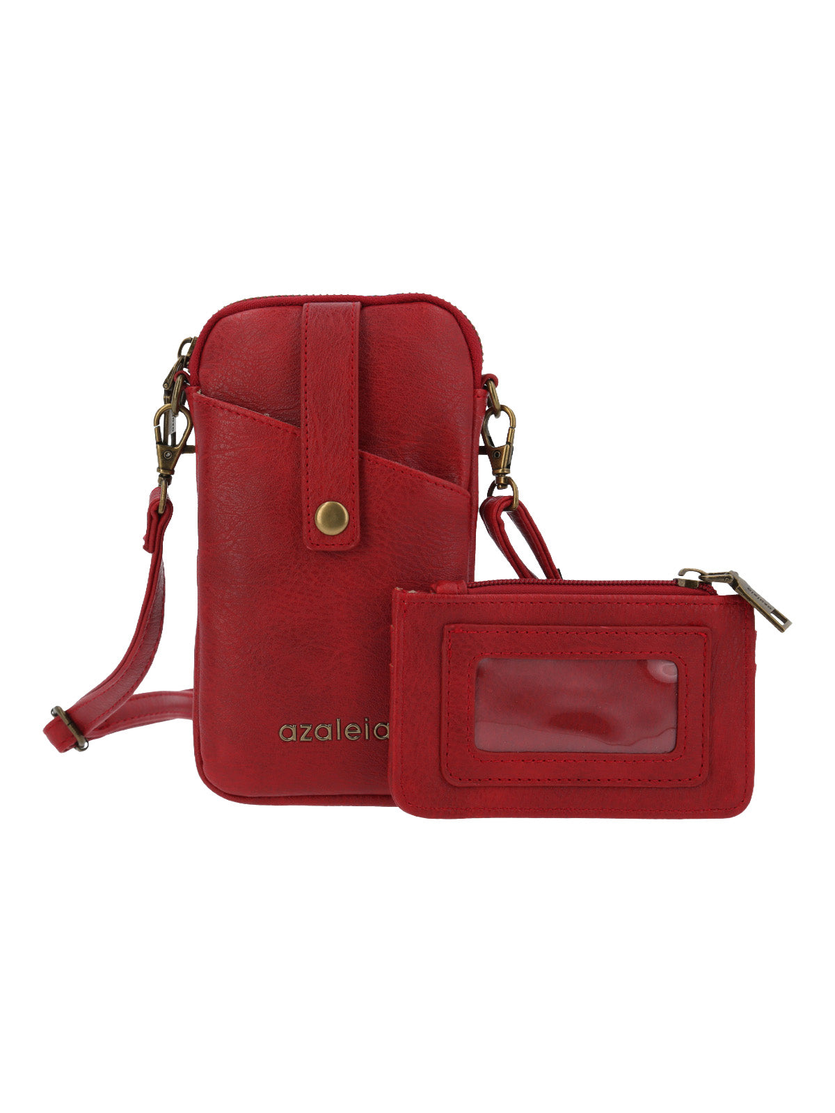 Cartera Mujer Esther Cross Rojo Azaleia