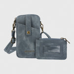 Cartera Mujer Esther Cross Azul Azaleia