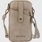 Cartera Mujer Esther Cross Metalizado Azaleia