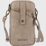 Cartera Mujer Esther Cross Metalizado Azaleia