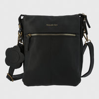 Cartera Mujer Devira Cross Negro Azaleia