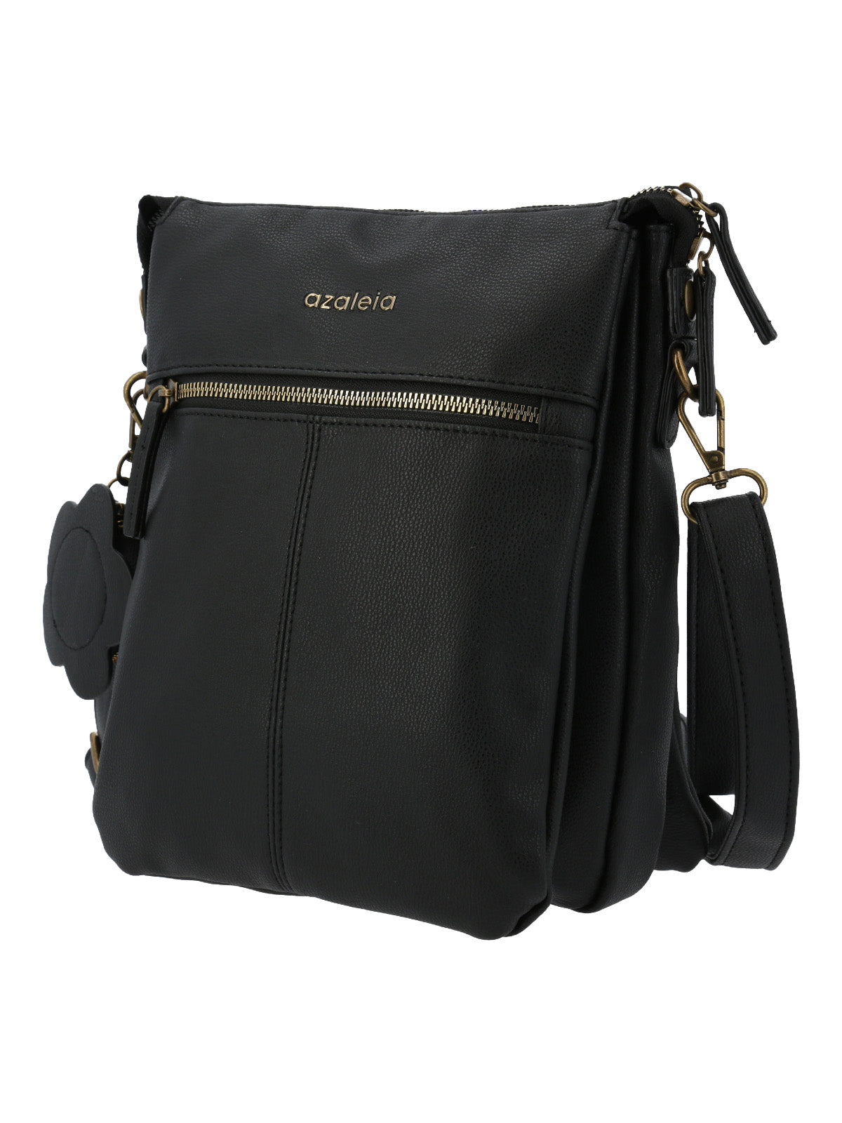 Cartera Mujer Devira Cross Negro Azaleia