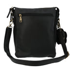 Cartera Mujer Devira Cross Negro Azaleia