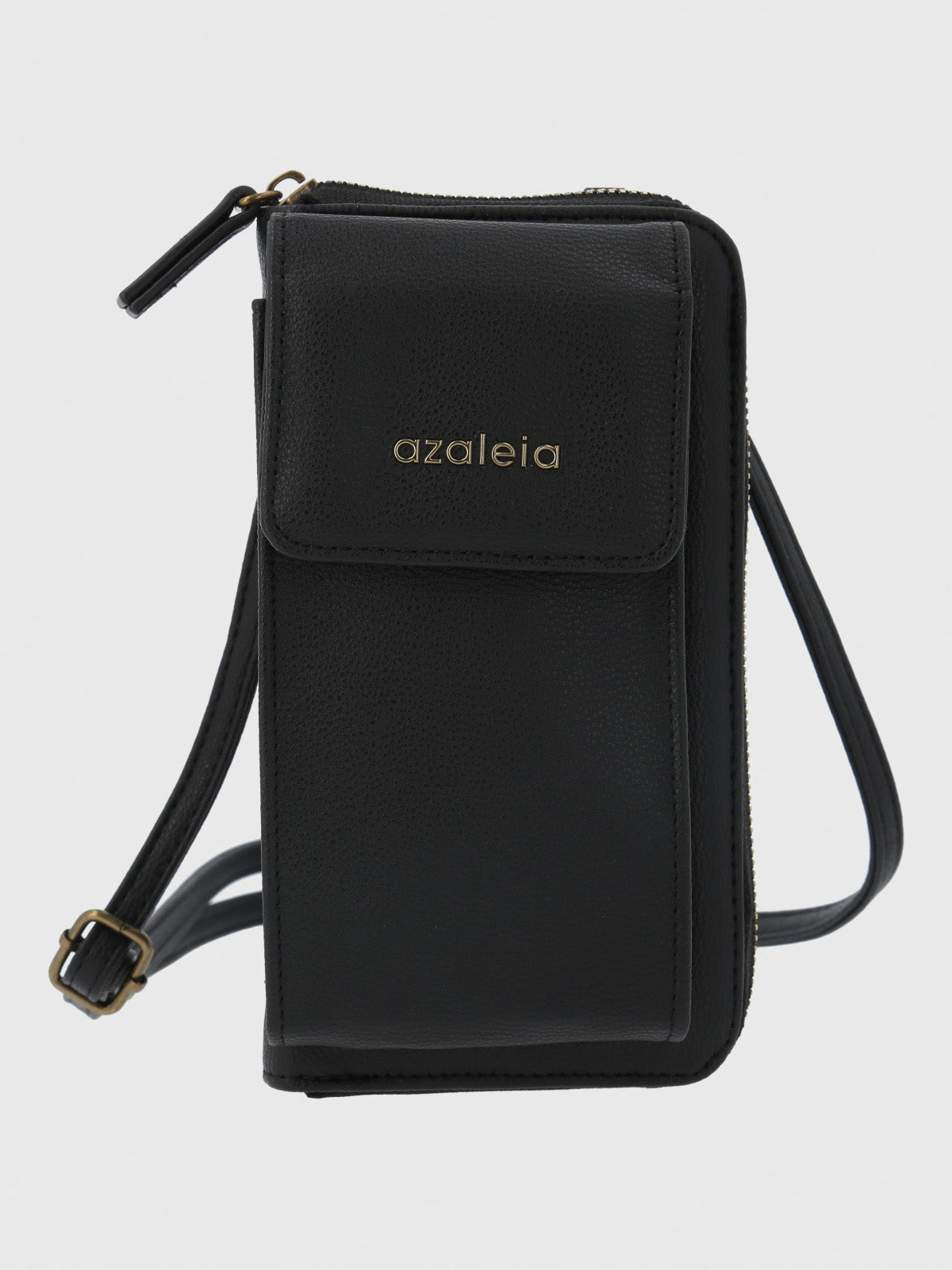 Cartera Mujer Hila Crossbody Negro Azaleia