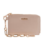 Billetera Mujer Chain Wallet Beige/Crudo Azaleia