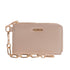 Billetera Mujer Chain Wallet Beige/Crudo Azaleia