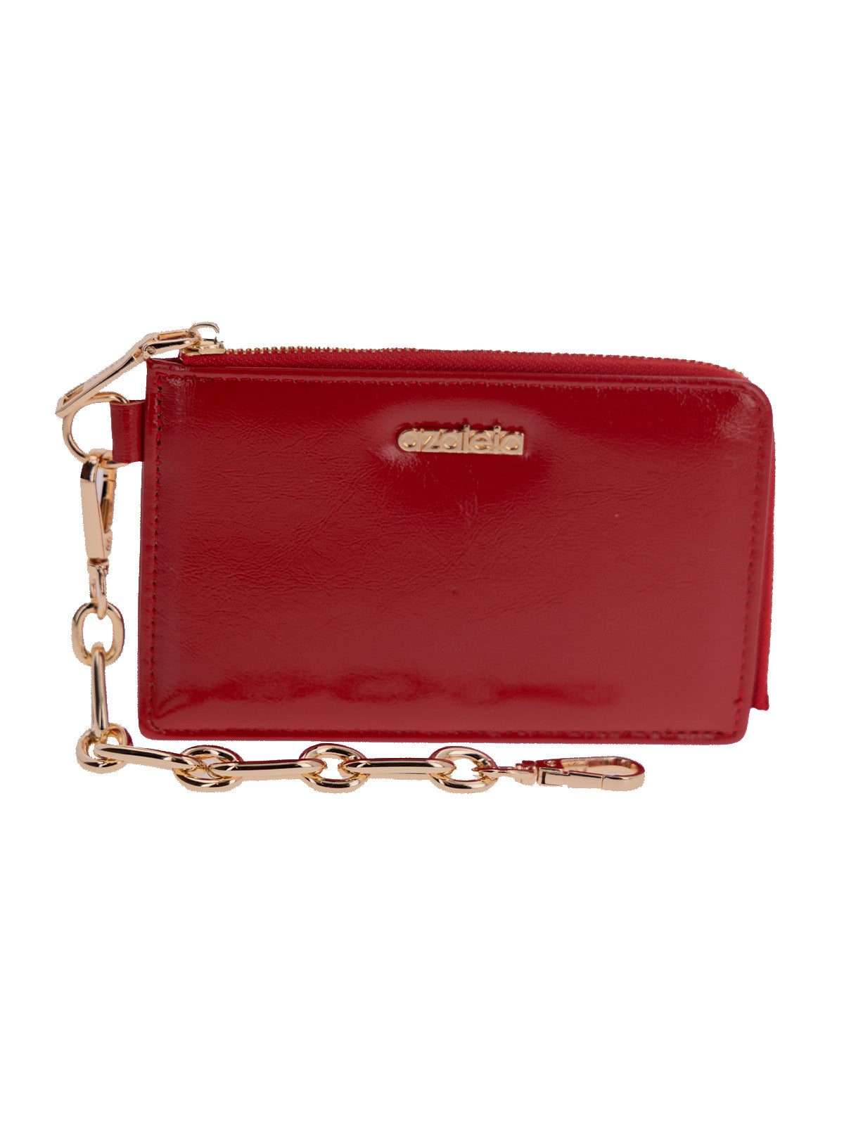 Billetera Mujer Chain Wallet Rojo Azaleia