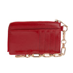 Billetera Mujer Chain Wallet Rojo Azaleia
