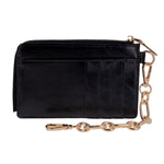 Billetera Mujer Chain Wallet Negro Azaleia