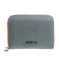 Billetera Mujer Soft Wallet Azul Azaleia