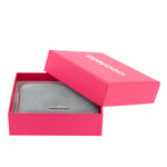 Billetera Mujer Soft Wallet Azul Azaleia