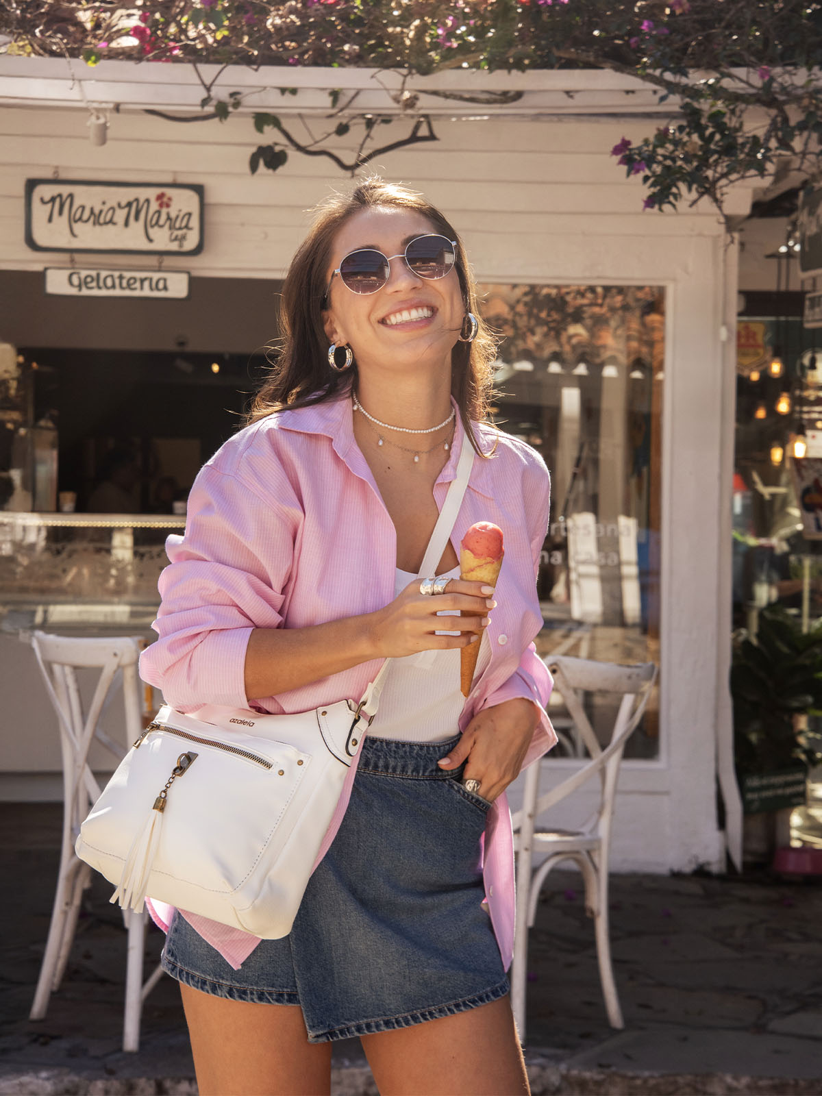 Anteojos Mujer Garrett I Metalizado Azaleia