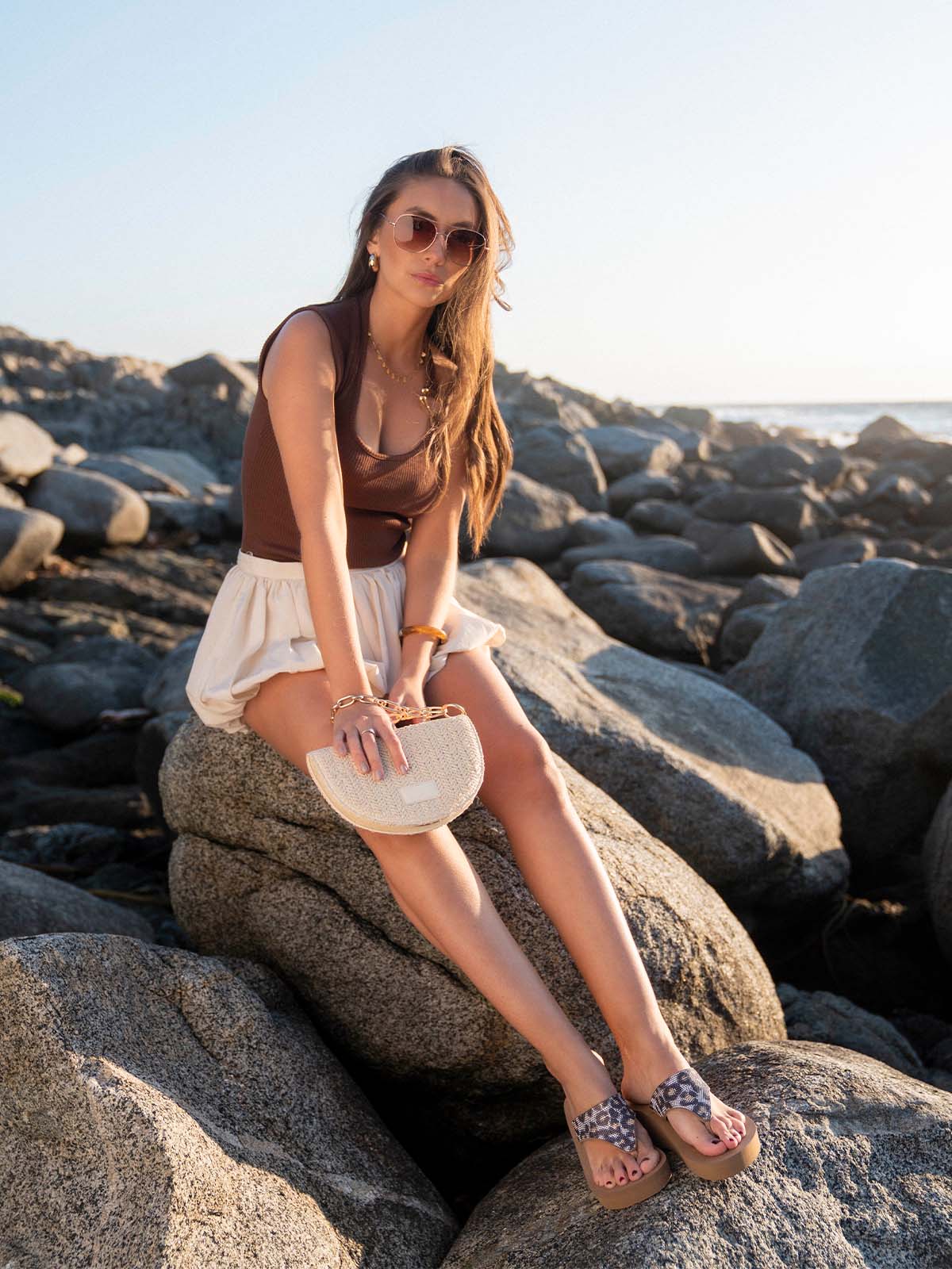 Anteojos Mujer Smith Metalizado Azaleia