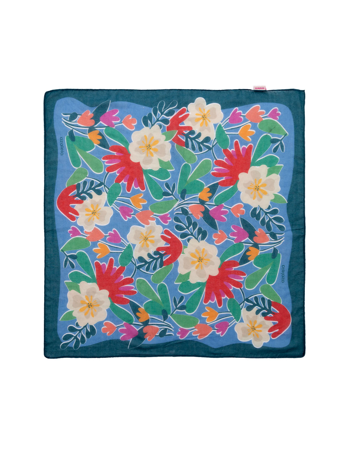 Pañuelo Mujer Lilium Scarf Azul Azaleia