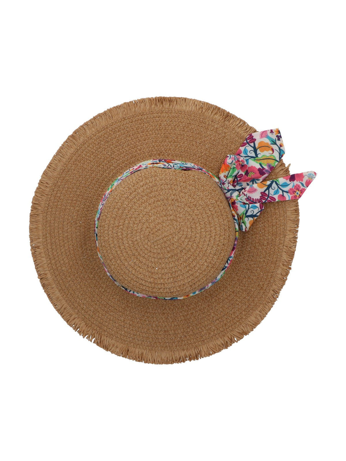 Gorro Mujer Az Hat Flores Café Azaleia