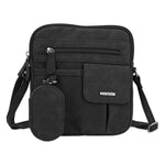 Cartera Mujer Harmony Cross Negro Azaleia