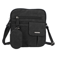 Cartera Mujer Harmony Cross Negro Azaleia