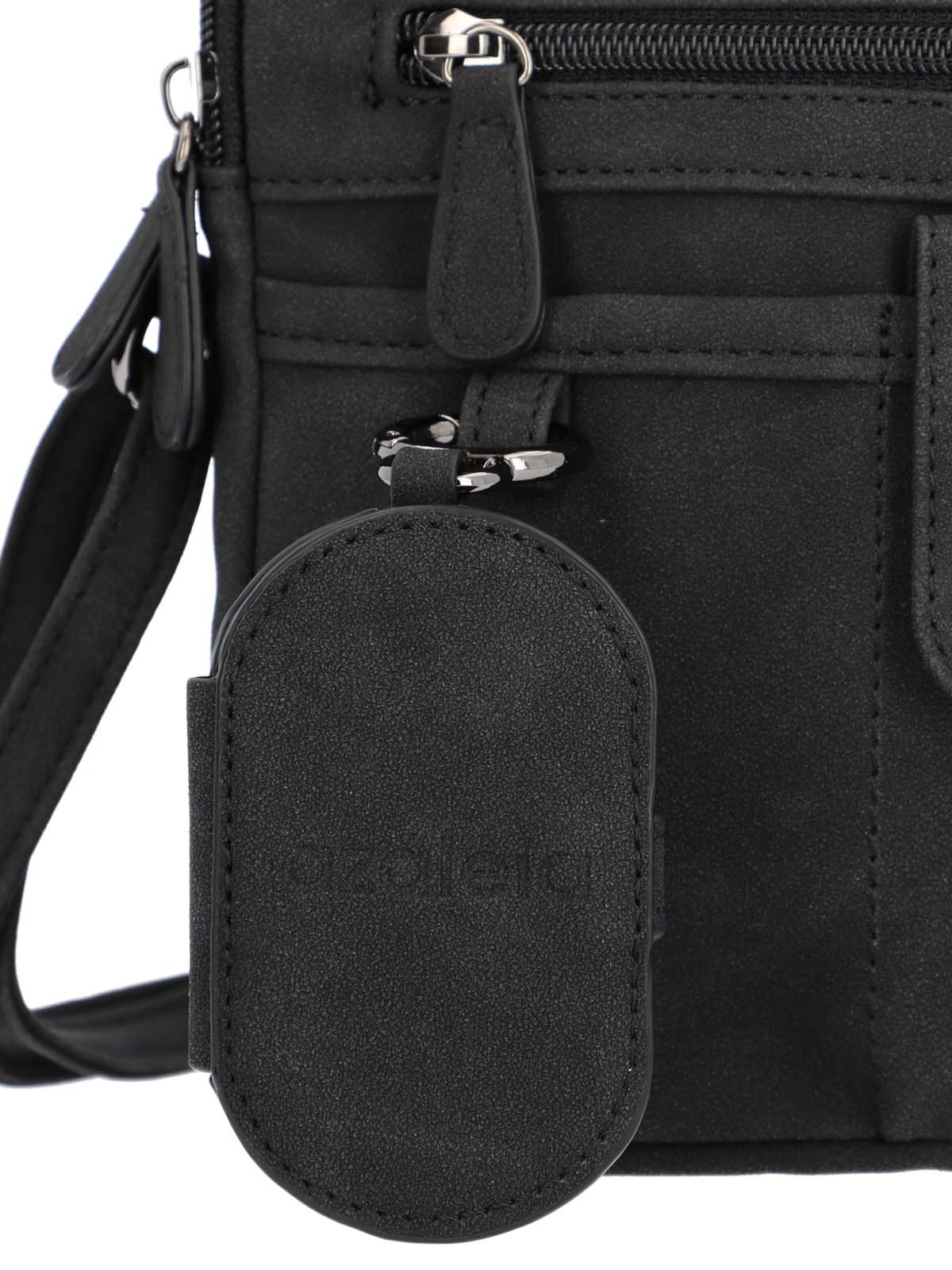 Cartera Mujer Harmony Cross Negro Azaleia