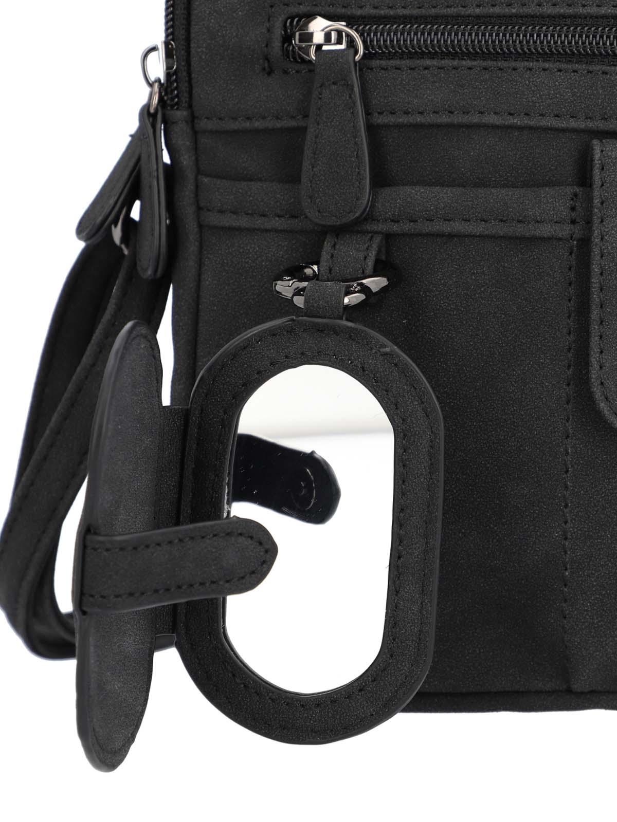 Cartera Mujer Harmony Cross Negro Azaleia