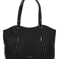 Cartera Mujer Ilka Tote Negro Azaleia