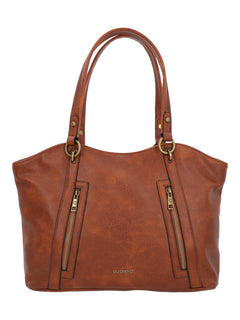 Cartera Mujer Ilka Tote Café Azaleia