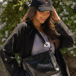 Cartera Mujer Marisol Cross Negro Azaleia